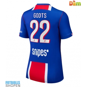 Billiga Paris Saint-Germain Mika Godts #22 Hemmatröja Dam 2026-27 Kortärmad